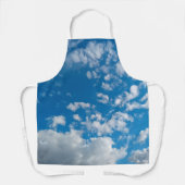 Eine große Wolke mit kleinen Flecken Schürze (Vorderseite)