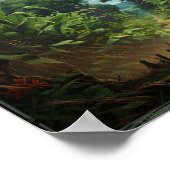 "Eine größere Welt" Naturfantasie Poster (Ecke)