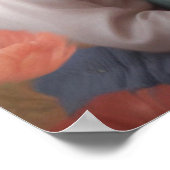 Eine Großmutter-Embrace - Oma & Kind Poster (Ecke)