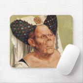 Eine groteske alte Frau, vielleicht Prinzessin Mousepad (Mit Mouse)