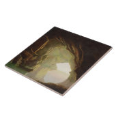 Eine Grotte im Golf von Salerno, Sonnenuntergang, Fliese (Seite)