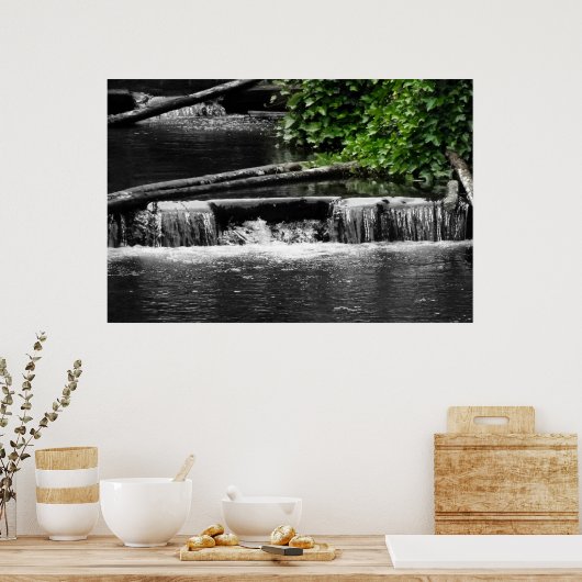 Eine grüne Touch Poster (Küche)