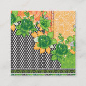 eine grüne und gelbe Wand Treuekarte (Vorderseite)