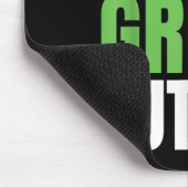 Eine grüne Zukunft des Umweltschutzes für Europa Mousepad (Ecke)