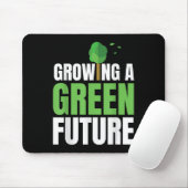 Eine grüne Zukunft des Umweltschutzes für Europa Mousepad (Mit Mouse)