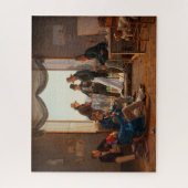 Eine Gruppe dänischer Künstler in Rom, Constantin Puzzle (Vertikal)