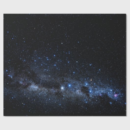 Eine Gruppe der Sterne Geschenkpapier (Flach)