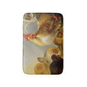 Eine Gruppe Hof-Geflügel, 1643 Badematte (Vorderseite Vertikal)