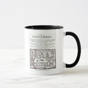 Eine Gruppe von Coxcombes durch John Taylor Tasse