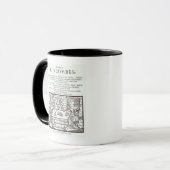 Eine Gruppe von Coxcombes durch John Taylor Tasse (Vorderseite Links)