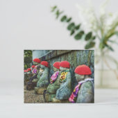 Eine Gruppe von Mönchen Postkarte (Stehend Vorderseite)