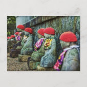 Eine Gruppe von Mönchen Postkarte (Vorderseite)