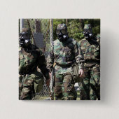 Eine Gruppe von Solar Challenge-Teilnehmern Button (Vorderseite)