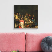 Eine Gruppe von Soldaten Leinwanddruck (Insitu (Wohnzimmer))