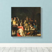 Eine Gruppe von Soldaten Leinwanddruck (Insitu (Holzboden))