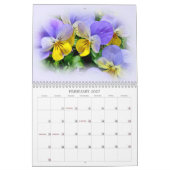 Eine Gruppe von Stiefmütterchen Kalender (Feb 2027)