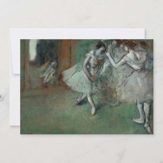 Eine Gruppe von Tänzern | Edgar Degas (Vorderseite)