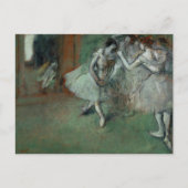 Eine Gruppe von Tänzern | Edgar Degas Postkarte (Vorderseite)
