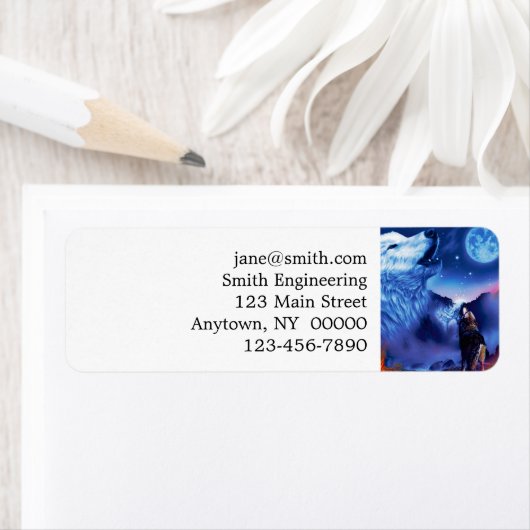 Eine Gruppe Wölfe in einer dunklen Nacht (Insitu)