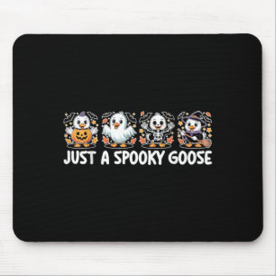 Eine gruselige Gans süße lustige Halloween alberne Mousepad