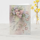 Eine Grußkarte für eine Schwester Karte (Gelbe Blume)