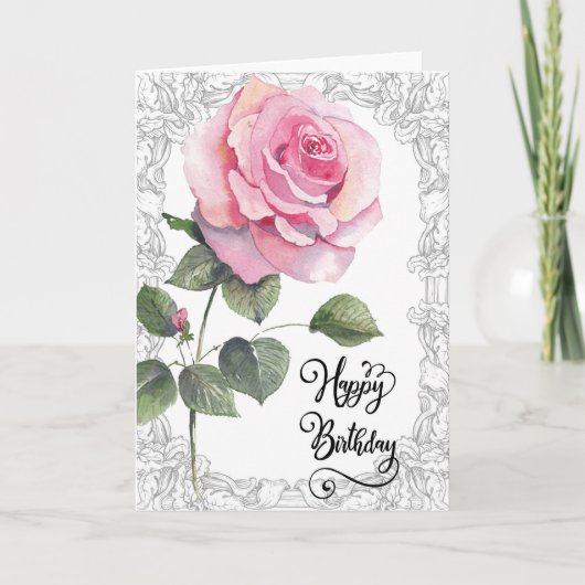 Eine Grußkarte für Geburtstage Karte (Vorderseite)