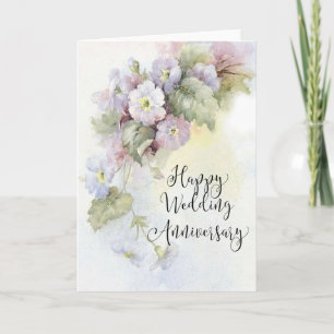 Eine Grußkarte für Hochzeitstage Karte