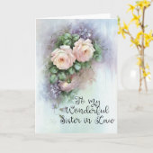 Eine Grußkarte für Ihre Juristenministerin Karte (Gelbe Blume)