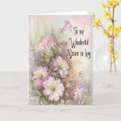 Eine Grußkarte für Ihre Juristenministerin Karte (Gelbe Blume)