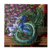 Eine Guilded eingesperrte Fliese (Vorderseite)