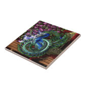 Eine Guilded eingesperrte Fliese (Seite)