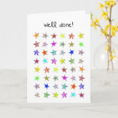 Eine gut ausgeführte Karte (Gelbe Blume)