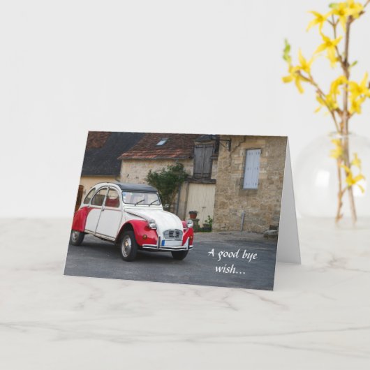 Eine gut beiße Wunschkarte Karte (Gelbe Blume)