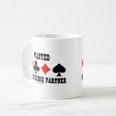 Eine gute Bridge-Partnerbrücke gewollt Kaffeetasse (Vorderseite Links)