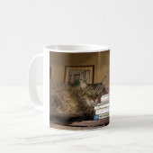 Eine gute Buch-Tasse Kaffeetasse (Vorderseite Links)