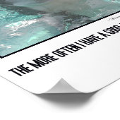 Eine gute Einstellung Poster (Ecke)