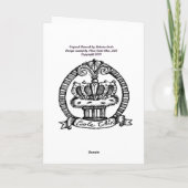 Eine gute Freund… - Karte (Rückseite)