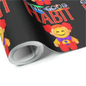 Eine gute Gewohnheit Geschenkpapier (Rolleneckpunkt)