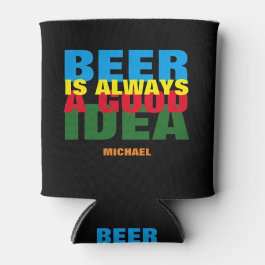 eine gute Idee, Bier Dosenkühler (Vorderseite)