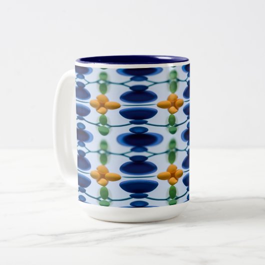 eine gute Juwel-Tasse Zweifarbige Tasse (Vorderseite Links)