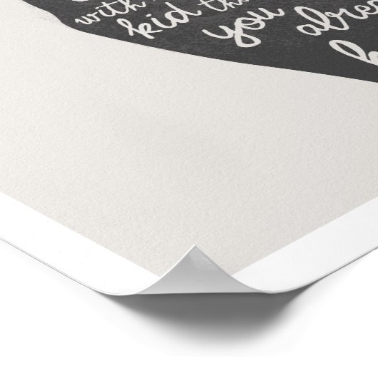 Eine gute Kid 11"x14" Kunstdrucke anheben Poster (Ecke)