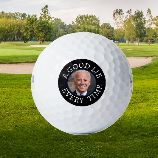 Eine gute Lüge aus Biden Golfball