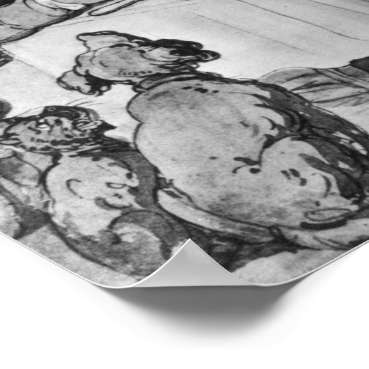 Eine gute Mahlzeit, Poster (Ecke)