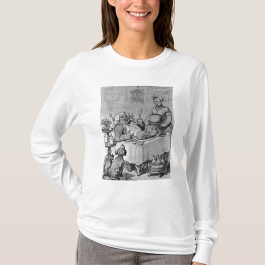 Eine gute Mahlzeit, T-Shirt (Vorderseite)