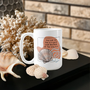 Eine gute Muschel Kaffeetasse