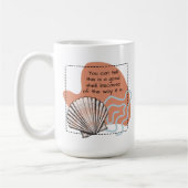 Eine gute Muschel Kaffeetasse (Links)