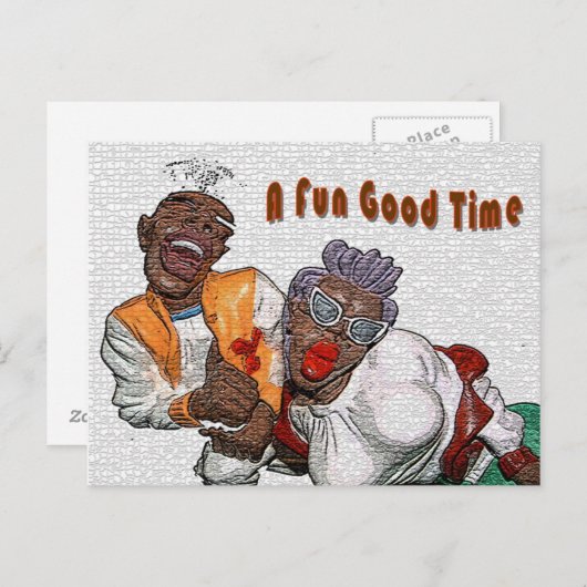 Eine gute Postkarte (Vorne/Hinten)