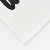 Eine gute Schwester wird dir die Tränen wegwischen Fleecedecke (Ecke)