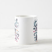 "Eine gute Tasse Tee - Niedliche handgeschriebene (Mittel)