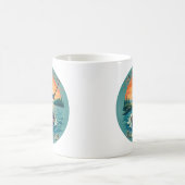 Eine gute Zeit erleben Kaffeetasse (Mittel)